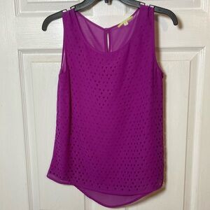 Gianni Bini womens size XS Magenta Sleeveless Tank Top